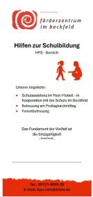 Hilfen zur Schulbildung 2